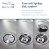16 Gauge Super Single Undermount Stainless Steel Sink Bowl 32" X 19" X 10"