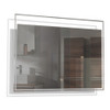 Transolid TLMT3524 35.43 X 1.18 X 23.62 LED-Backlit Contemporary Mirror with Touch Sensor
