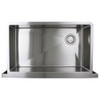 35.875-in x 20.25-in x 10-in 16 Gauge Super Single Bowl, Farmhouse Stainless Steel Kitchenl Sink, Undermount Installation