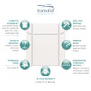 Transolid EWKX603696-31 Expressions 36" X 60" X 96" 6-Piece Tub/Shower Wall Kit with Extension Kit, In White