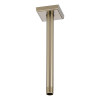 10in Ceiling Mounted Shower Arm and Flange in Brushed Nickel 10in Ceiling Mounted Shower Arm and Flange in Brushed Nickel