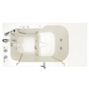 American Standard SS9OD5232LJ-BC-PC 32-in. x 52-in. Outward Opening Door Walk-In Jet Massage Bathtub with Tub Faucet in Linen