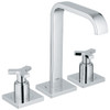Grohe 2014800A Allure 8" Widespread Two-Handle M-Size Bathroom Faucet with Spoke Handle in StarLight Chrome Grohe 2014800A Allure 8" Widespread Two-Handle M-Size Bathroom Faucet with Spoke Handle in StarLight Chrome