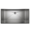 Rohl RSS3618SB Single Bowl Kitchen Sink in Brushed Stainless Steel