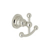 Rohl A1481LIPN Double Robe Hook in Polished Nickel