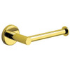 Meda Toilet Paper Holder in Italian Brass