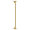36-in Decorative Grab Bar in Italian Brass 36-in Decorative Grab Bar in Italian Brass