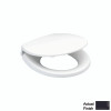 Round Closed-Front Toilet Seat and Lid in Ebony