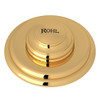 Decorative Luxury Air Activated Switch Button for Waste Disposal in Italian Brass