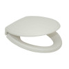Toto SS154#11 Elongated Closed-Front Toilet Seat and Lid in Colonial White