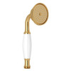 Rohl 1100/8EIB Single-Function Anti-Cal Handshower in Italian Brass