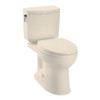 1 GPF Two Piece Elongated Toilet with SanaGloss Ceramic Glaze - Seat Not Included in Bone 1 GPF Two Piece Elongated Toilet with SanaGloss Ceramic Glaze - Seat Not Included in Bone
