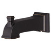 Slip-On Diverter Tub Spout in Legacy Bronze