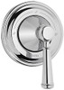 Three-Way Diverter Trim with Lever Handle in Polished Chrome