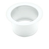 Extended 2 1/2in Disposal Flange in White