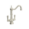 Rohl U.4759PN-2 Bar Faucet in Polished Nickel