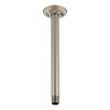 10in Ceiling Mounted Shower Arm and Flange in Luxe Nickel
