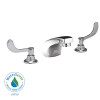 Widespread 1.5 GPM Faucet with Wrist Blade Handles in Chrome