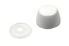 Bolt Cap and Base for All Bidet Models (except Mercer) in Cotton Bolt Cap and Base for All Bidet Models (except Mercer) in Cotton