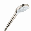 Hansgrohe 26811821 Croma Select E 2.0 GPM 3-Jet Handshower 110, In Brushed Nickel