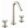 Hansgrohe 71323821 Logis Classic Widespread Faucet 150 with Pop-Up Drain, 1.2 GPM, In Brushed Nickel