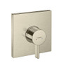 Hansgrohe 15724821 Ecostat Square Pressure Balance Trim, In Brushed Nickel Hansgrohe 15724821 Ecostat Square Pressure Balance Trim, In Brushed Nickel