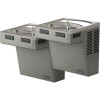 Wall Mount Bi-Level Reverse ADA Cooler in Light Gray Granite