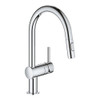 Grohe 31378003 Minta Single-Handle Pull-Out Kitchen Faucet in Chrome