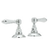 Rohl A1411LMAPC Pair of 1/2in Side valves in Polished Chrome