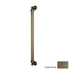 24in Decorative Grab Bar in English Bronze 24in Decorative Grab Bar in English Bronze