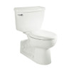 Commercial Elongated Pressue Assisted Two Piece 1.1 GPF Elongated Toilet in White