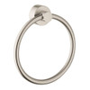 Axor 41521820 Metal Towel Ring in Brushed Nickel