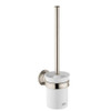 Wall Mounted Toilet Brush in Brushed Nickel Wall Mounted Toilet Brush in Brushed Nickel