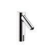 Bathroom Faucet Single Hole Faucet with Electronic Sensor Technology - Less Metal Pop-Up Drain Assembly in Chrome