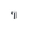Hansgrohe 40518000 S/E Accessories Toothbrush Holder with Frosted Glass Tumbler in Chrome