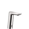 Hansgrohe 31101001 Metris S Bathroom Faucet Single Hole Faucet with Electronic Sensor in Chrome