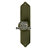 Escutcheon Traditional 4-in in Chocolate Bronze
