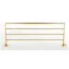 Towel Rack Transitional in Polished Brass