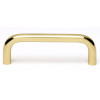 Alno Traditional A703-3-PB Pull in Polished Brass