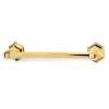 Alno Nicole A7720-12-PB Towel Bar Traditional in Polished Brass