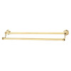 Alno Nicole A7725-30-PB Double Towel Bar Traditional in Polished Brass