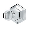 Alno Nicole A7780-PC Robe Hook Traditional in Polished Chrome