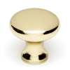 Alno A814-34-PB Knob Traditional 3/4-in in Polished Brass Alno A814-34-PB Knob Traditional 3/4-in in Polished Brass
