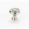 Knob Traditional 3/4-in in Polished Nickel