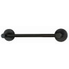 Alno Contemporary I A8320-12-BRZ Modern Towel Bar in Bronze