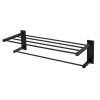 Alno Contemporary II A8426-24-BRZ Modern Towel Rack in Bronze