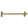 Alno Ribbon & Reed A8520-18-PA Towel Bar Traditional in Polished Antique
