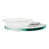Modern Soap Dish 6-11/16-in in Polished Chrome
