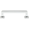 Alno Millennium A950-35-PC Modern Pull in Polished Chrome