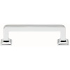 Alno Millennium A950-3-PC Modern Pull in Polished Chrome